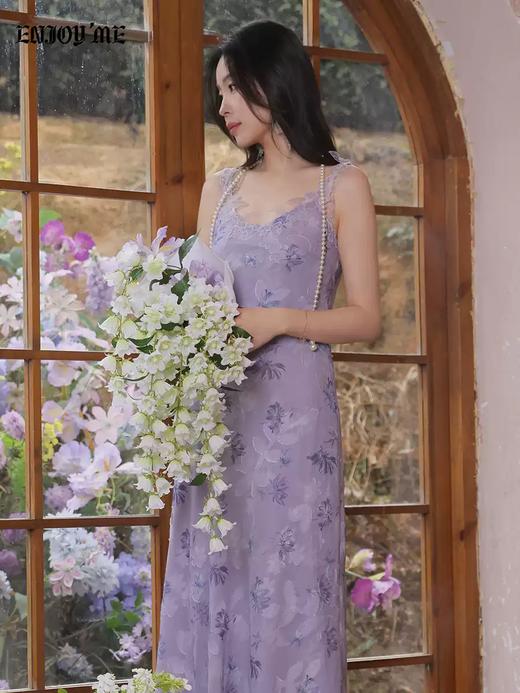 【门店同款】ENJOY春季“柔光芳序”绮丽繁花连衣裙 169099675 商品图0