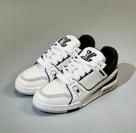 中性款皮面系带低帮板鞋运动鞋ba