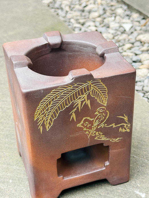 雕刻柴烧炭炉 商品图3