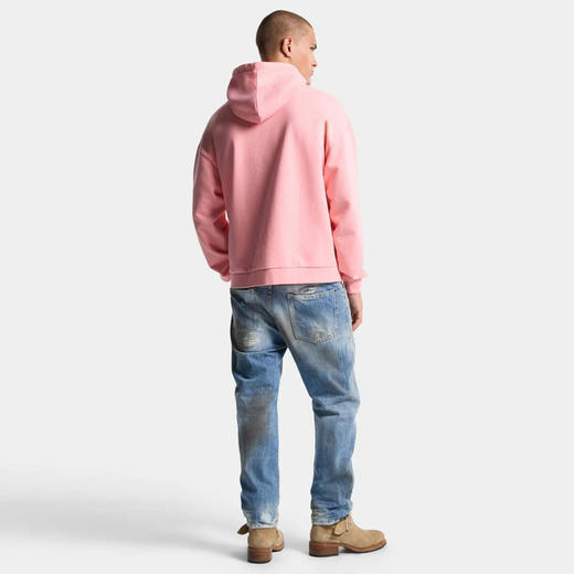 DSQUARED2 男士字母徽标贴片脏洗 Bro 牛仔裤 蓝色 S74LB1918 D30011 470 商品图5