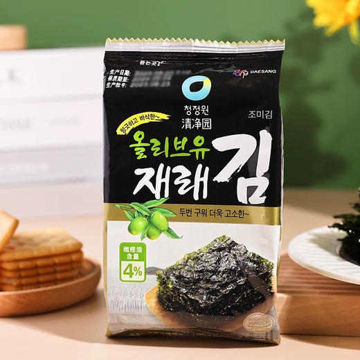 清净园橄榄油传统海苔4gx9 商品图2