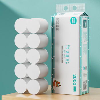 采琪采（C'CHOICE）无芯大卷纸 5层200克 * 20卷加厚家用卫生纸整提实惠装 /家庭清洁/纸品 /清洁纸品 /卷纸 商品图3