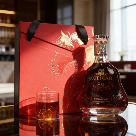 热卖中！！【春节不打烊】免费试喝！【法国原瓶进口】2026马年限定·奥莱卡老军壶XO白兰地 40%VOL 大容量1L礼盒装 送冰川闻香杯！ 商品图0