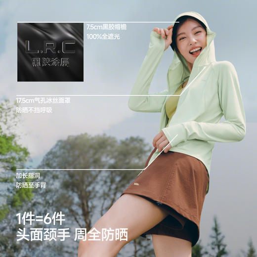 【26春夏新品】蕉下女士透气防晒衣（宽松款）AS100 商品图3