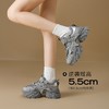 ZHR则则厚底老爹鞋女2025秋冬新款灰色增高运动鞋透气网面休闲鞋 商品缩略图3