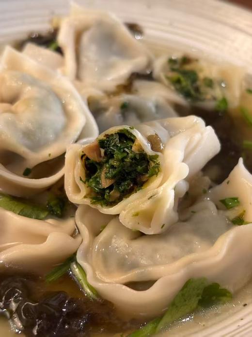 纯净素水饺  || 荠菜笋丁大馄饨 、纯净素无五辛、无蛋奶  || 一如素食品 商品图4