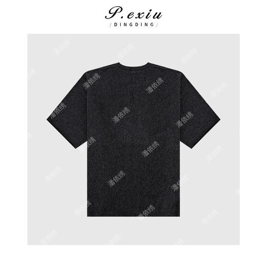 04-4潘依绣丁丁宠粉【老钱tee】100%绵羊毛老钱风蝴蝶袖针织上衣 ZZ0935 商品图2