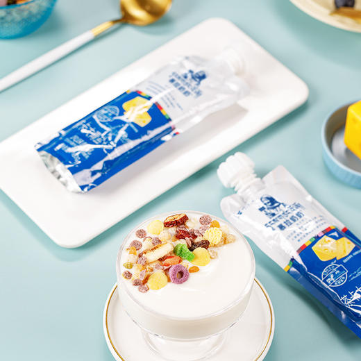 【光明&小西牛】青海常温酸奶茶卡盐湖大青盐芝士网红酸奶160g*10 商品图5