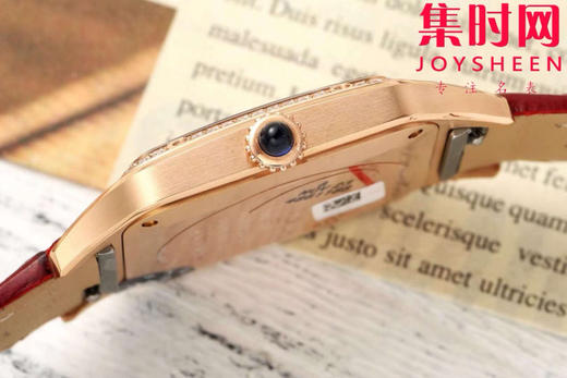 AF卡地亚山度士杜蒙系列 桑托斯大号 中性腕表 成熟魅力之典范 表盘尺寸43.5X31.4mm 小手腕男生福音 商品图6