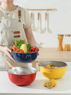 易铂YisPot不锈钢艾铂钠多功能料理盆