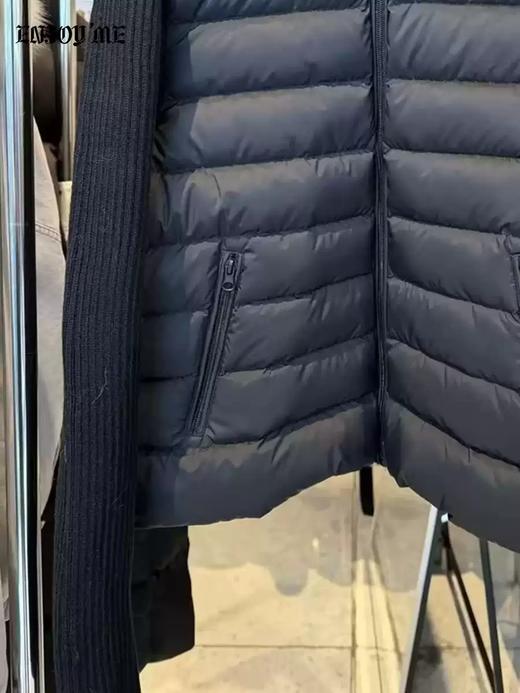 【门店同款】ENJOY冬季“暖冬知性”针织拼接立领羽绒服 168643157 商品图2