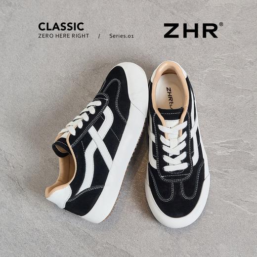 ZHR复古帆布鞋女2026春季新款百搭ins学生休闲鞋透气内增高运动鞋 商品图7