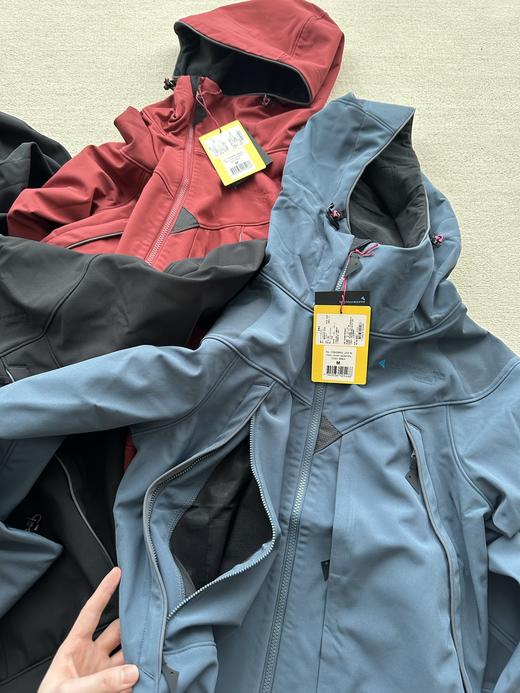 攀山鼠秋冬菲尔纳男女户外滑雪防风雪软壳外套 商品图3