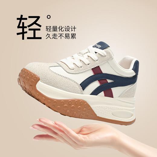 ZHR【增高神器】厚底增高7cm轻便阿甘鞋春秋新款透气舒适老爹鞋女 商品图2