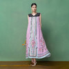 【林栖设计小店】鹤鹿同春|香云纱桑蚕丝绣花轻凉马面裙连衣裙1961222 商品缩略图6