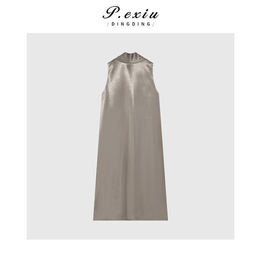 04-3潘依绣丁丁宠粉法式无袖高级感连衣裙Q18992 商品图0