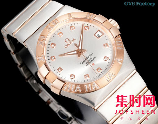 经典传承，卓越新生——欧米茄OVS星座情侣系列 罗马圈钻刻款 男士腕表 表径38mm 商品图3