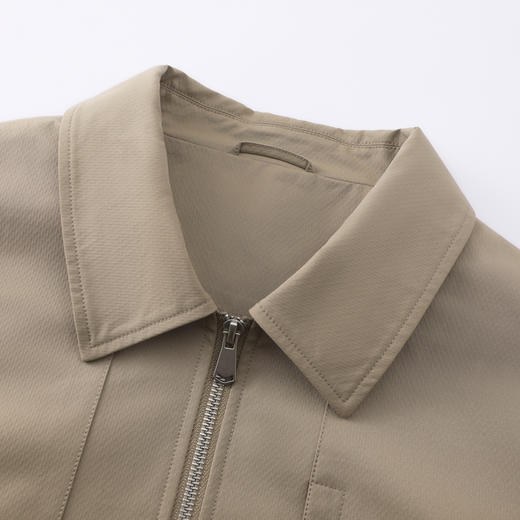 GXG男装26春季日常通勤简约百搭挺括垂顺宽松休闲男式翻领夹克K&C 商品图4