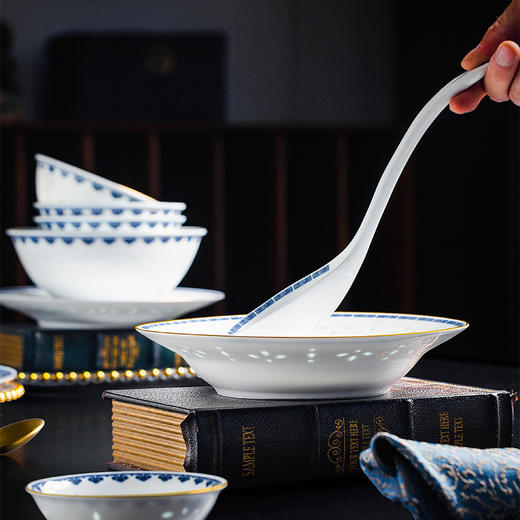 玉柏富贵满堂餐具套组 商品图3