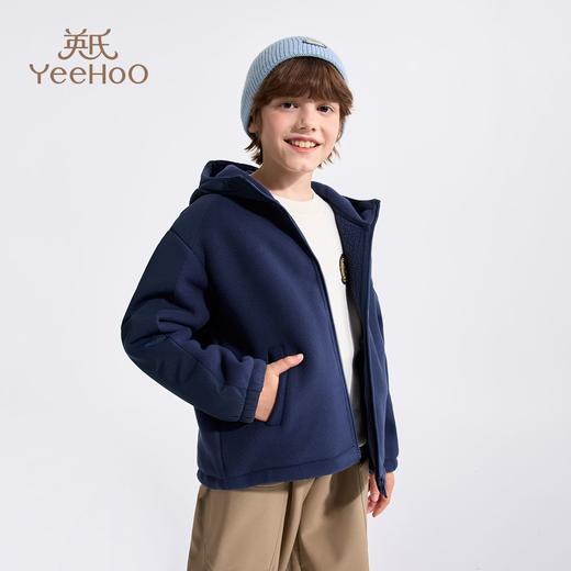 【英氏】【110-160】男童双面绒羊羔绒外套 商品图4