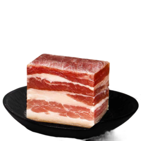 云南曲靖会泽钱程五花腊肉，500g