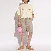 DSQUARED2 男士字母徽标刺绣棉质圆领短袖T恤 淡黄色 S74GD1542 D20108 171 商品缩略图4