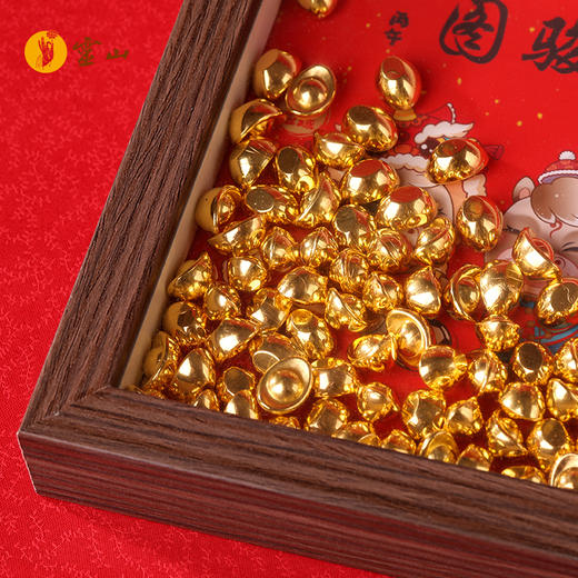 灵山八骏图相框摆台 商品图4