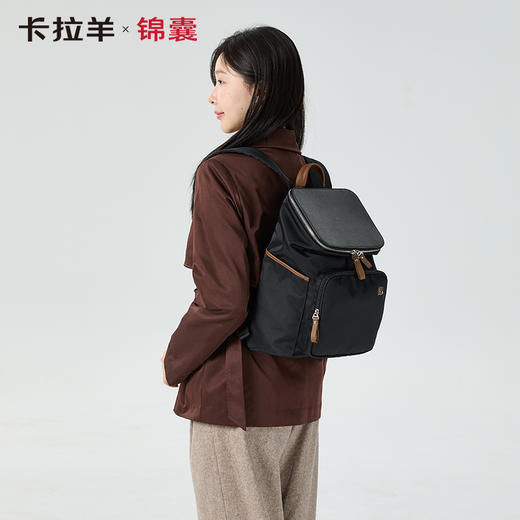 卡拉羊X锦囊多功能大容量商务通勤双肩包轻便电脑双肩包CN5232L 商品图8