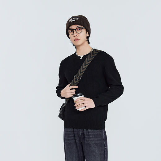 【新品上新】HX 冬季圆领毛衫S107544292101 商品图2