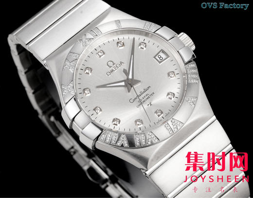 经典传承，卓越新生——欧米茄OVS星座情侣系列 罗马圈钻刻款 男士腕表 表径38mm 商品图2