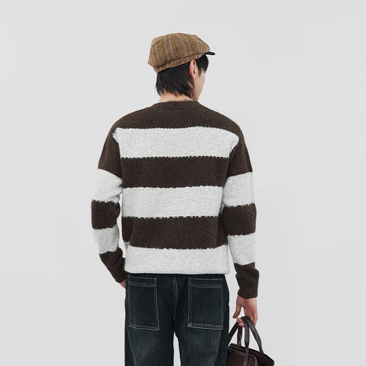 【新品上新】HX 冬季圆领毛衫C107540021101 商品图3