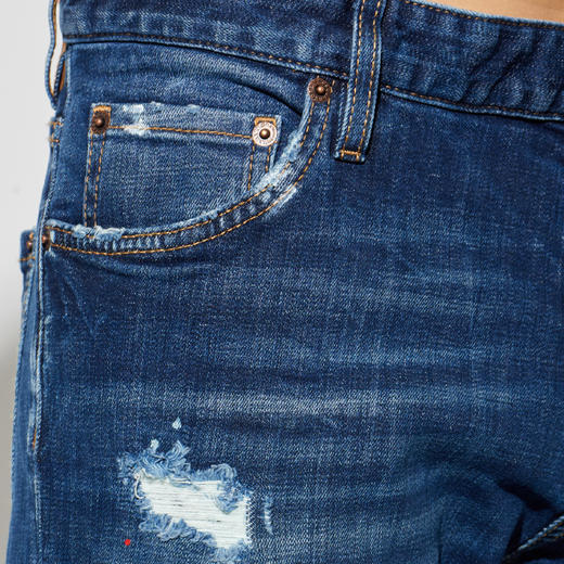 DSQUARED2 男士字母徽标贴片休闲牛仔裤 蓝色 S74LB1874 S30664 470 商品图3