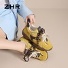 ZHR则则经典复古撞色阿甘鞋女春季新款潮流轻便休闲鞋百搭德训鞋 商品缩略图3
