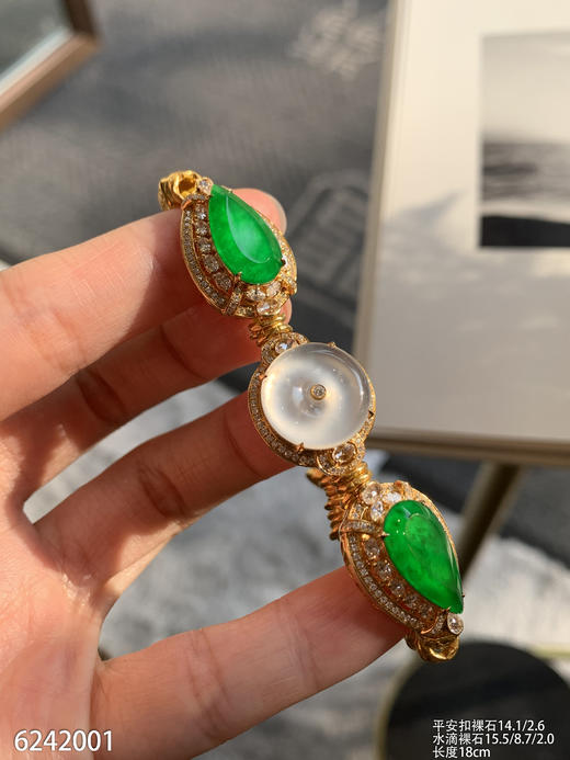 6242001，平安扣手链。具体价格微信咨询 商品图2