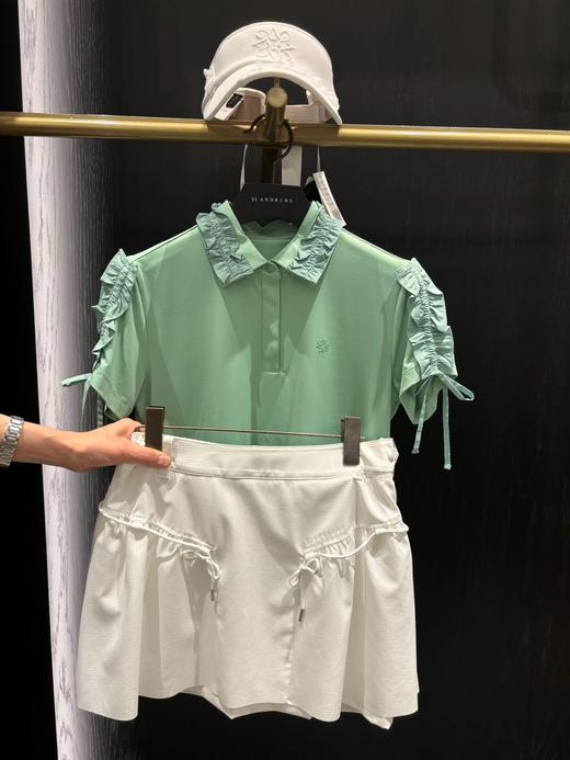 St家新款女士穿绳网孔运动短裙来啦！爆款🔥❗️高级感满屏，百分百原面料，完全💯同色同渠道！夏季网孔运动面料金字塔尖的配置啦，面料控请认准咱家！ 商品图1