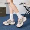 ZHR【厚底6cm】复古老爹鞋春季小个子内增高休闲鞋渔网透气运动鞋 商品缩略图6