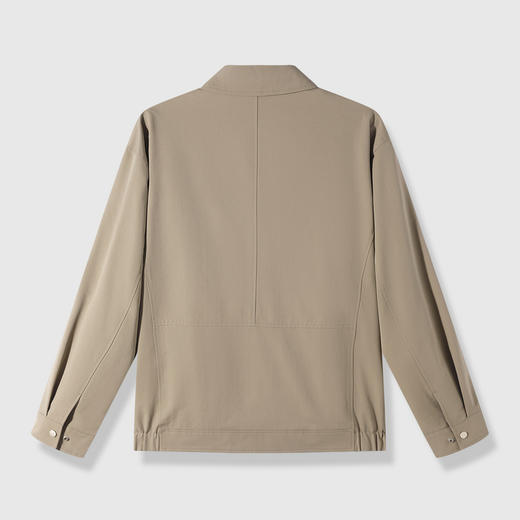 GXG男装26春季日常通勤简约百搭挺括垂顺宽松休闲男式翻领夹克K&C 商品图1