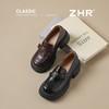ZHR山茶花蝴蝶结厚底乐福鞋2026新款百搭增高通勤英伦风小皮鞋女 商品缩略图1