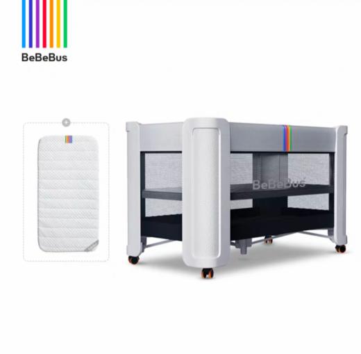 BeBeBus婴儿床拼接大床筑梦家多功能可折叠可移动新生儿宝宝床 商品图0