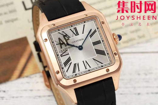 AF卡地亚山度士杜蒙系列 桑托斯大号 中性腕表 成熟魅力之典范 表盘尺寸43.5X31.4mm 小手腕男生福音 商品图2