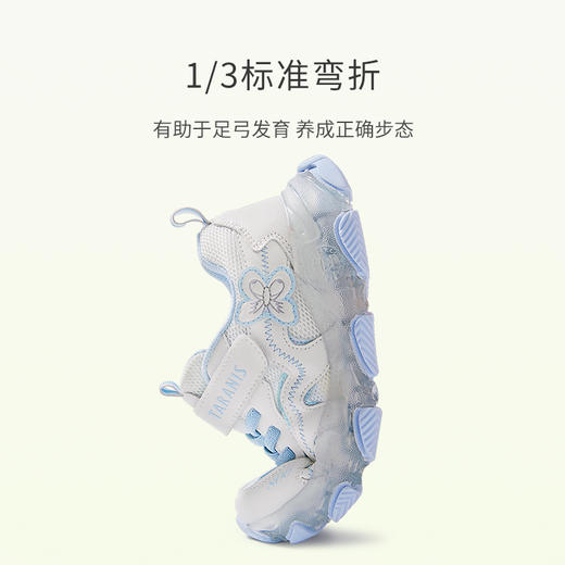 泰兰尼斯春款小童段女童炫酷闪灯鞋T01D3A2629 商品图4