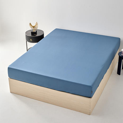 多喜爱 60S奢享柔光新绒棉床笠【五色可选】【全棉缎纹】【28CM高 围布设计】【四角松紧带】【360防滑】柔软舒适 细腻亲肤 商品图6