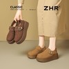 ZHR【增高6.5CM】勃肯鞋女2026春季绒面搭扣休闲鞋显瘦厚底乐福鞋 商品缩略图9