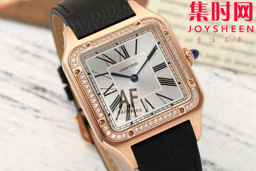 AF卡地亚山度士杜蒙系列 桑托斯大号 中性腕表 成熟魅力之典范 表盘尺寸43.5X31.4mm 小手腕男生福音 商品图2