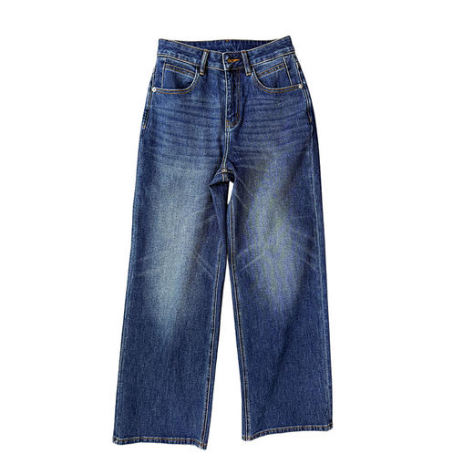 【贝拉推荐】自由尺度 2026神裤！原地封神！ADVANCE前进FREE CROSS四面弹面料 直筒宽松显瘦牛仔裤 梨形天菜 四季可穿三色可选 商品图6