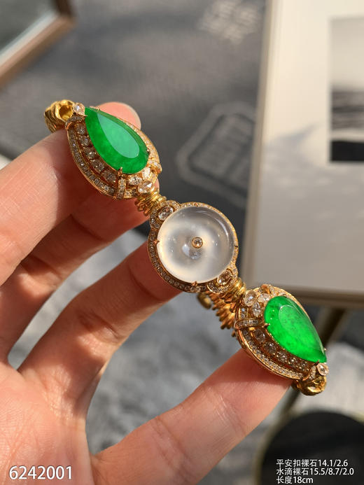 6242001，平安扣手链。具体价格微信咨询 商品图3