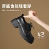 ZHR则则复古厚底5cm增高粗跟乐福鞋2026春季新款轻便通勤百搭单鞋 商品缩略图4