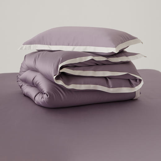 【品牌直发】加倍生活 60支天丝拼角四件套-南山系列 7色可选 学生宿舍三件套 商品图6