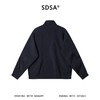 266093SDSA男士春夏新款痞帅男装潮牌时尚纯色拉链立领夹克外套百搭宽松 商品缩略图4