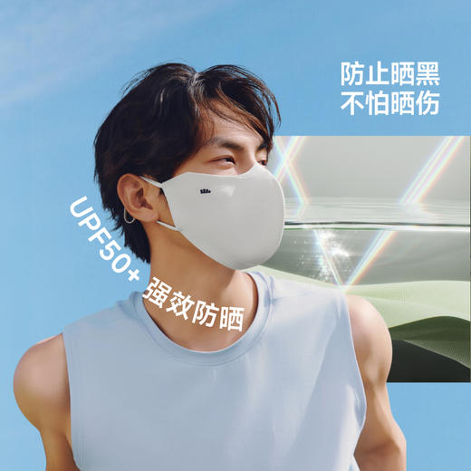 【26春夏新品】蕉下男士透气护眼角防晒口罩AS337 商品图1